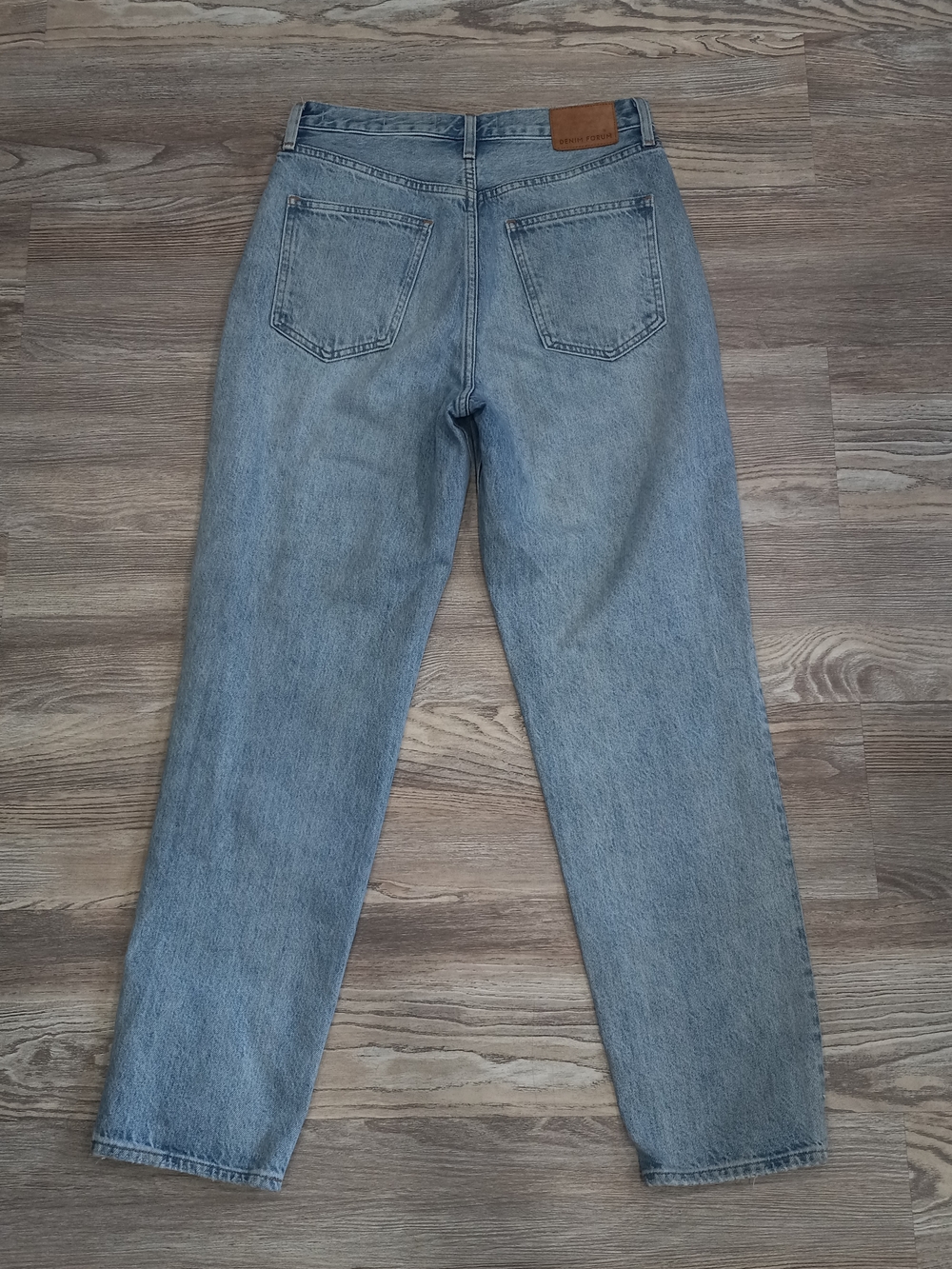 Denim Forum BF High Loose 28L Light Blue Women's Jeans - Picture 3 of 16